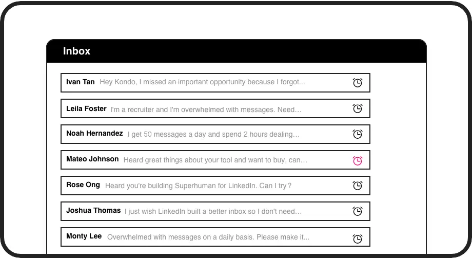 Automatic Follow-ups